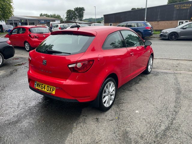 Seat Ibiza 1.4 Toca Sport Coupe Euro 5 85 WK64OXP Red #5