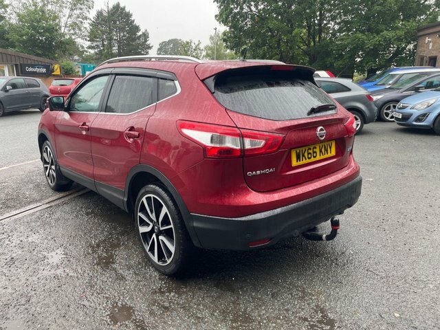 Nissan Qashqai 1.5 Dci Tekna Suv 2Wd Euro 6 S WK66KNY Red #5