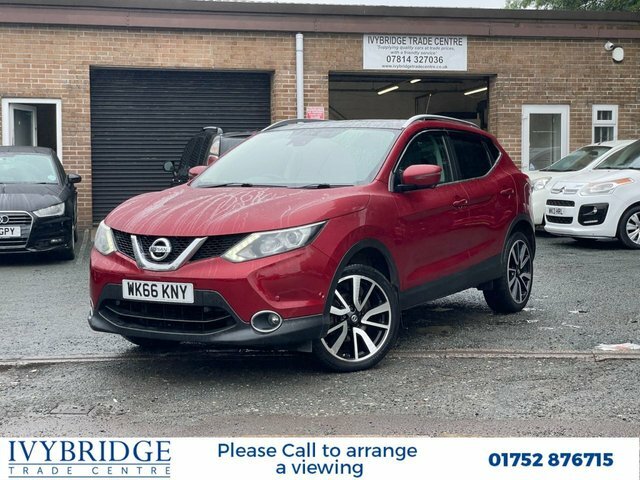 Nissan Qashqai 1.5 Dci Tekna Suv 2Wd Euro 6 S WK66KNY Red
