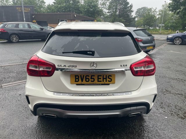 Mercedes-Benz GLA Class 2.1 Gla200d Amg Line Suv Euro 6 BV65EHS White #6