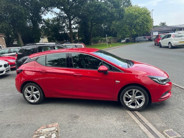 Vauxhall Astra 1.4I Sri Hatchback Euro 6 100 P WG18LNK Red #4