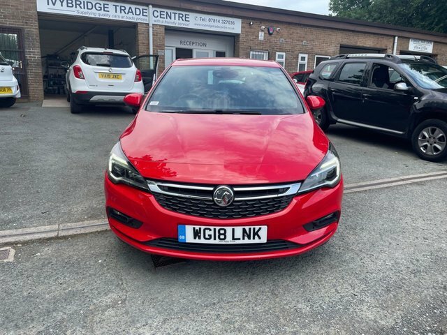 Vauxhall Astra 1.4I Sri Hatchback Euro 6 100 P WG18LNK Red #2