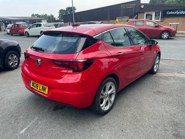 Vauxhall Astra 1.4I Sri Hatchback Euro 6 100 P WG18LNK Red #5