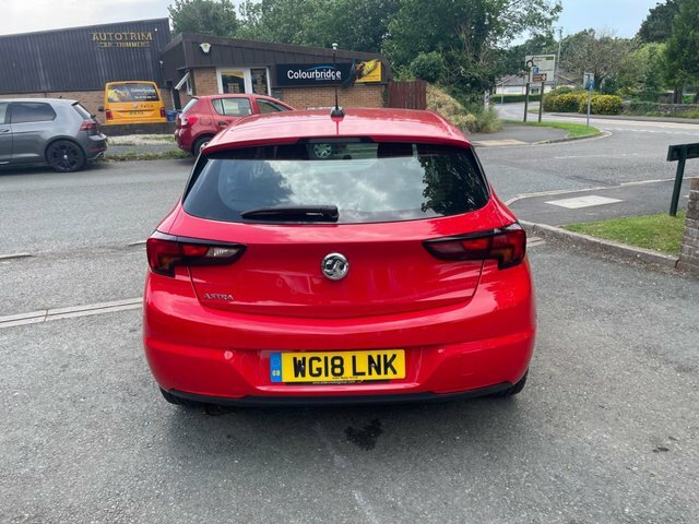 Vauxhall Astra 1.4I Sri Hatchback Euro 6 100 P WG18LNK Red #6