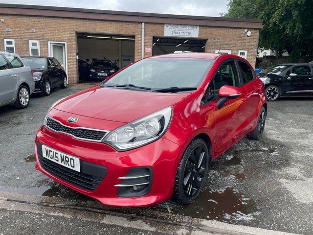 Kia RIO 1.4 Ecodynamics 3 Hatchback Euro Red #2