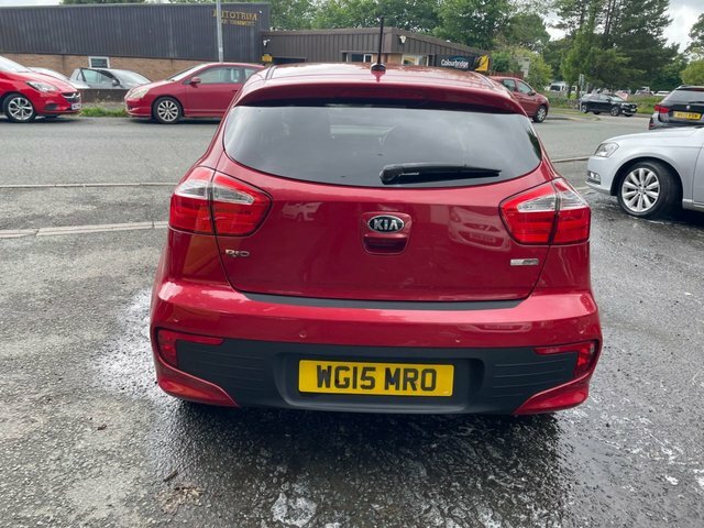 Kia RIO 1.4 Ecodynamics 3 Hatchback Euro Red #5