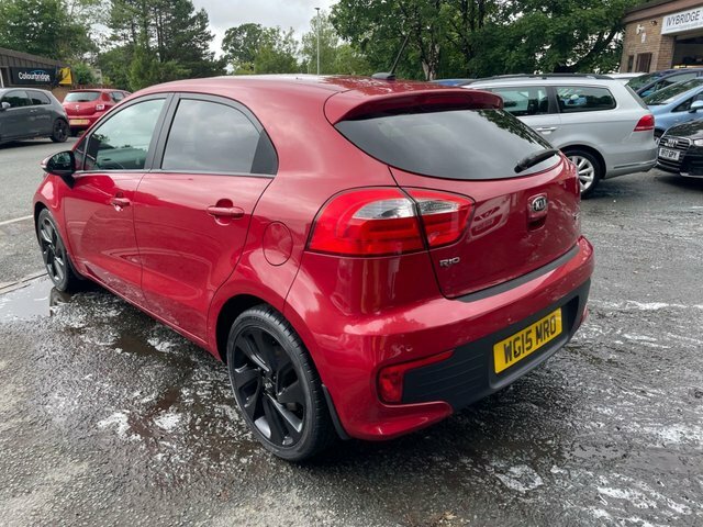 Kia RIO 1.4 Ecodynamics 3 Hatchback Euro Red #4