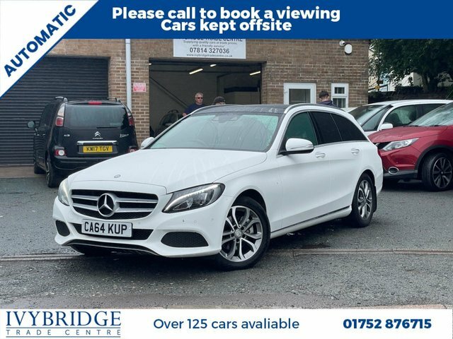 Mercedes-Benz C Class 2.0 C200 Sport Estate 7G-tronic Euro 6 White