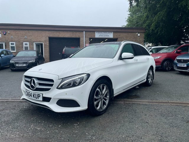 Mercedes-Benz C Class 2.0 C200 Sport Estate 7G-tronic Euro 6 White #3