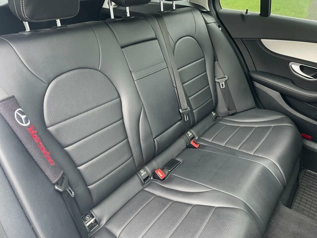 Mercedes-Benz C Class C220 D Amg Line Premium White #15