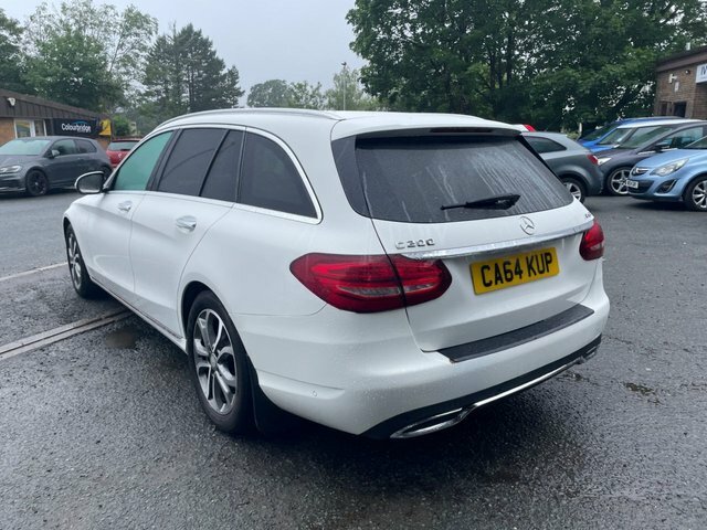 Mercedes-Benz C Class 2.0 C200 Sport Estate 7G-tronic Euro 6 White #5
