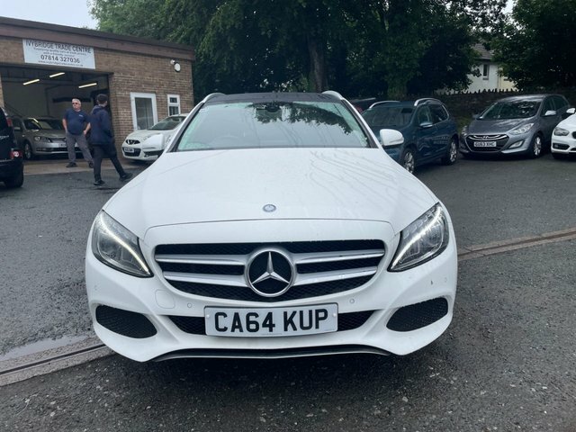Mercedes-Benz C Class 2.0 C200 Sport Estate 7G-tronic Euro 6 White #2