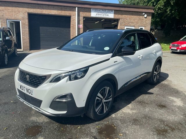 Peugeot 3008 1.6 Bluehdi Gt Line Suv Euro 6 WD17NGU White #3