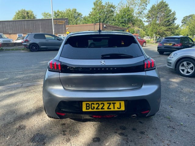 Peugeot 208 1.2 Puretech Gt Hatchback Euro 6 BG22ZTJ Grey #5