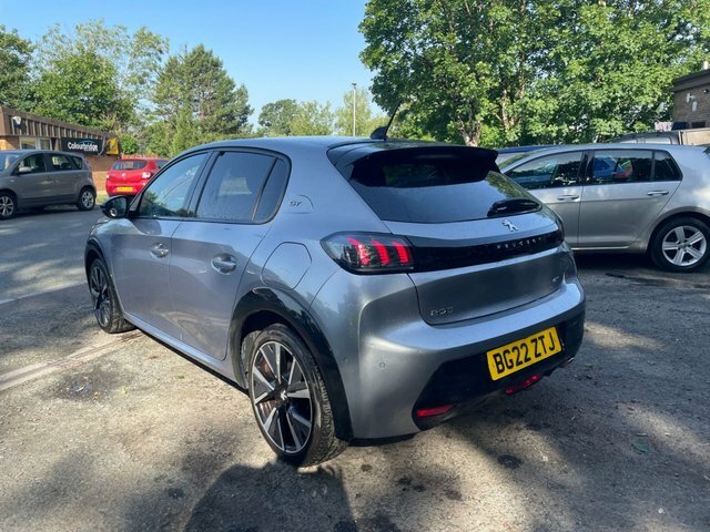 Peugeot 208 1.2 Puretech Gt Hatchback Euro 6 BG22ZTJ Grey #4