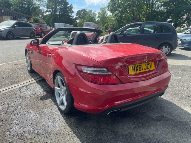 Mercedes-Benz SLK 1.8 Slk200 Blueefficiency Amg Sport Edition 125 Co Red #6
