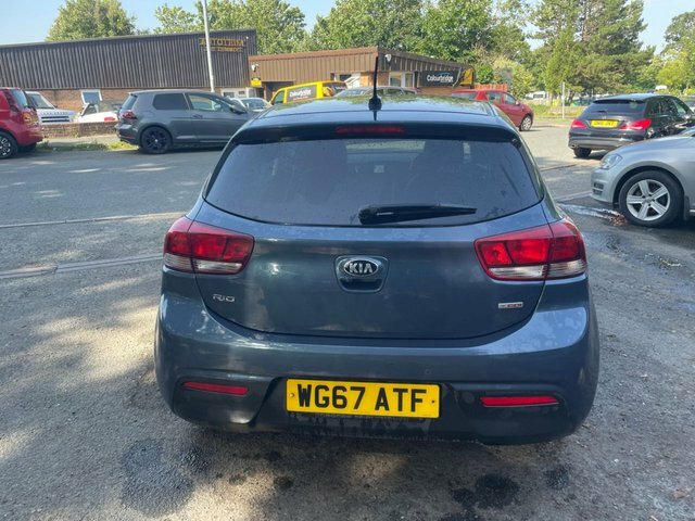 Kia RIO 1.0 T-gdi 3 Hatchback Euro 6 S WG67ATF Blue #5