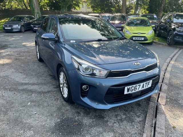 Kia RIO 1.0 T-gdi 3 Hatchback Euro 6 S WG67ATF Blue #2