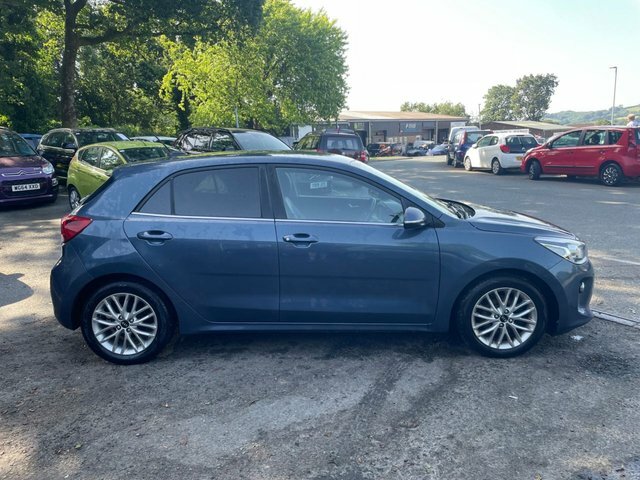 Kia RIO 1.0 T-gdi 3 Hatchback Euro 6 S WG67ATF Blue #3
