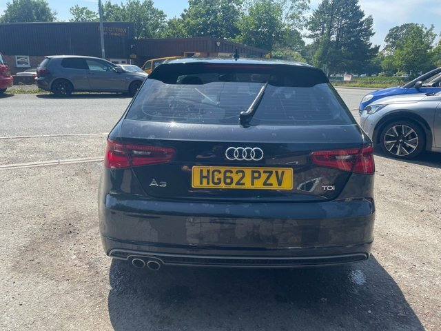 Audi A3 2.0 Tdi S Line Hatchback Euro 5 Black #6