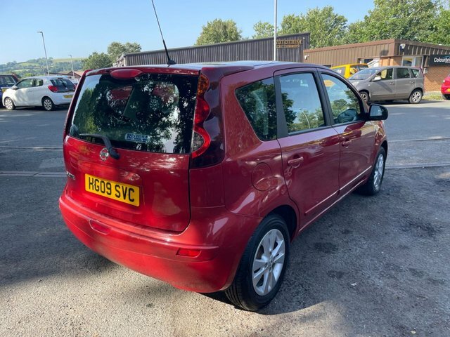 Nissan Note 1.6 16V Acenta Hatchback Euro 4 1 Red #5
