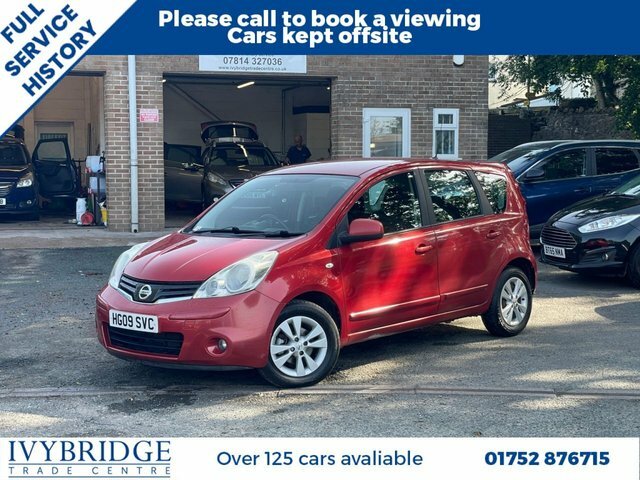 Nissan Note 1.6 16V Acenta Hatchback Euro 4 1 Red
