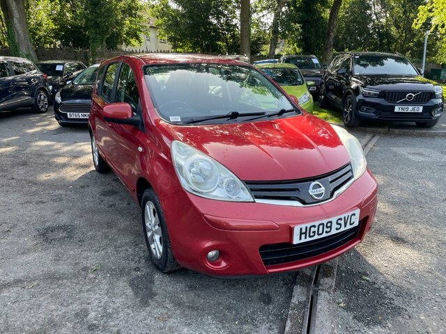 Nissan Note 1.6 16V Acenta Hatchback Euro 4 1 Red #3