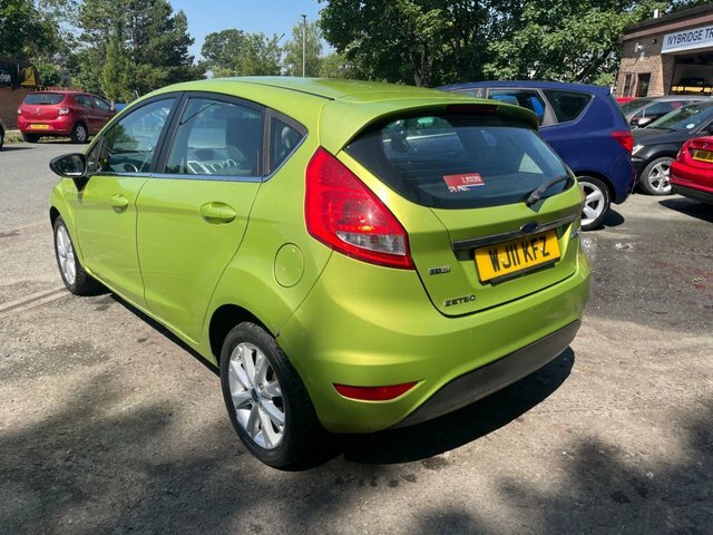 Ford Fiesta 1.4 Tdci Dpf Zetec Hatchback 10 Green #6