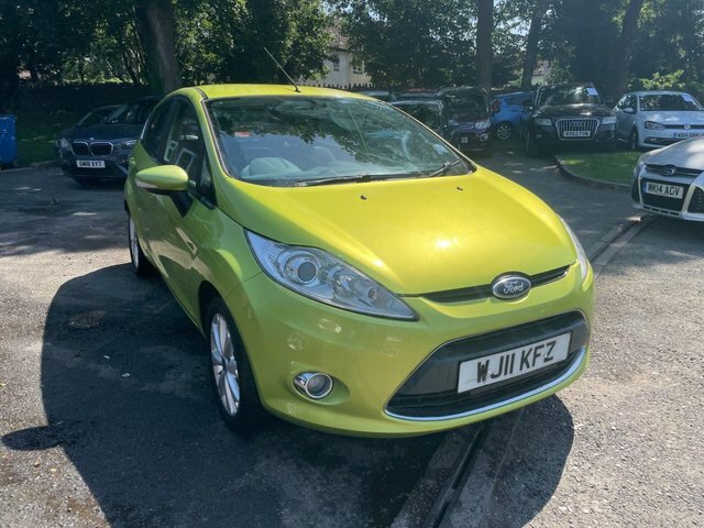 Ford Fiesta 1.4 Tdci Dpf Zetec Hatchback 10 Green #2