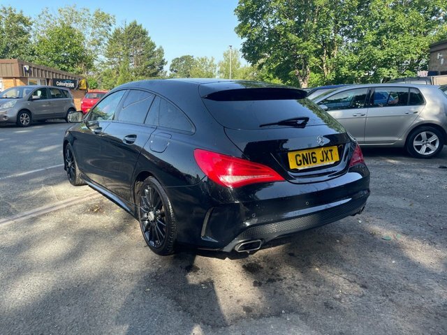 Mercedes-Benz CLA Class 2.1 Cla220d Amg Sport Shooting Brake 7G Black #4