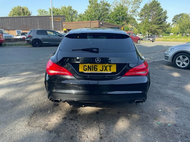 Mercedes-Benz CLA Class 2.1 Cla220d Amg Sport Shooting Brake 7G Black #5
