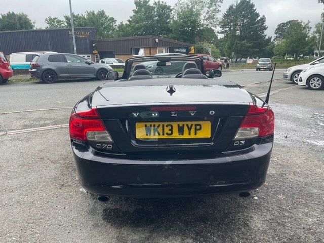 Volvo C70 2.0 D3 Se Lux Solstice Convertible Gear Black #4