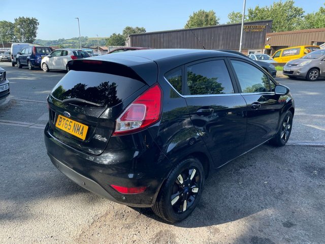 Ford Fiesta 1.25 Zetec Black Edition Hatchback Manu BT65NMA Black #4
