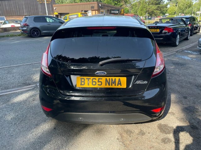 Ford Fiesta 1.25 Zetec Black Edition Hatchback Manu BT65NMA Black #5