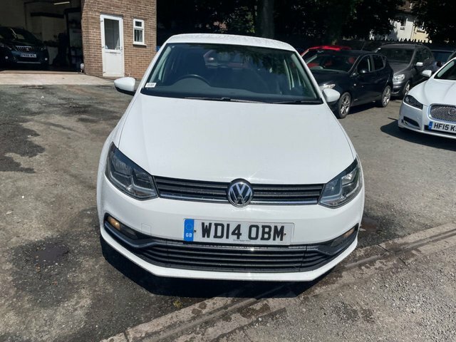 Volkswagen Polo 1.4 Tdi Bluemotion Tech Se Hatchback Ma White #2