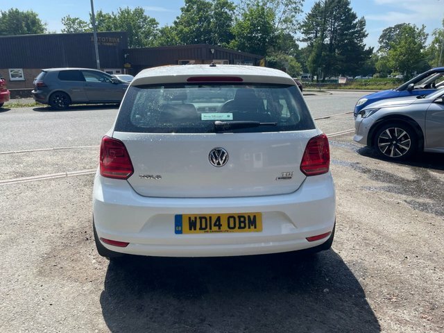 Volkswagen Polo 1.4 Tdi Bluemotion Tech Se Hatchback Ma White #6