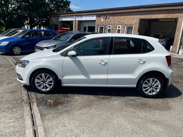 Volkswagen Polo 1.4 Tdi Bluemotion Tech Se Hatchback Ma White #4