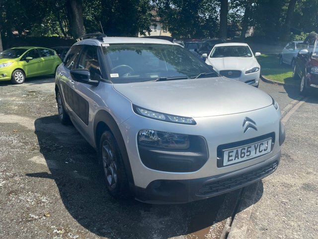 Citroen C4 Cactus 1.6 Bluehdi Feel Hatchback Euro Silver #3