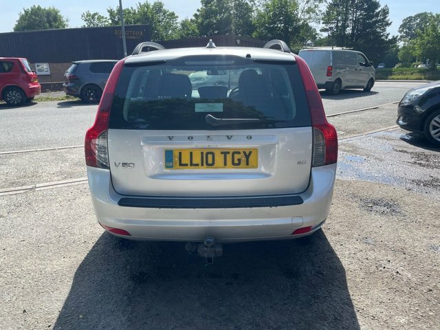 Volvo V50 2.0 Se Estate Euro 5 145 Ps Silver #6
