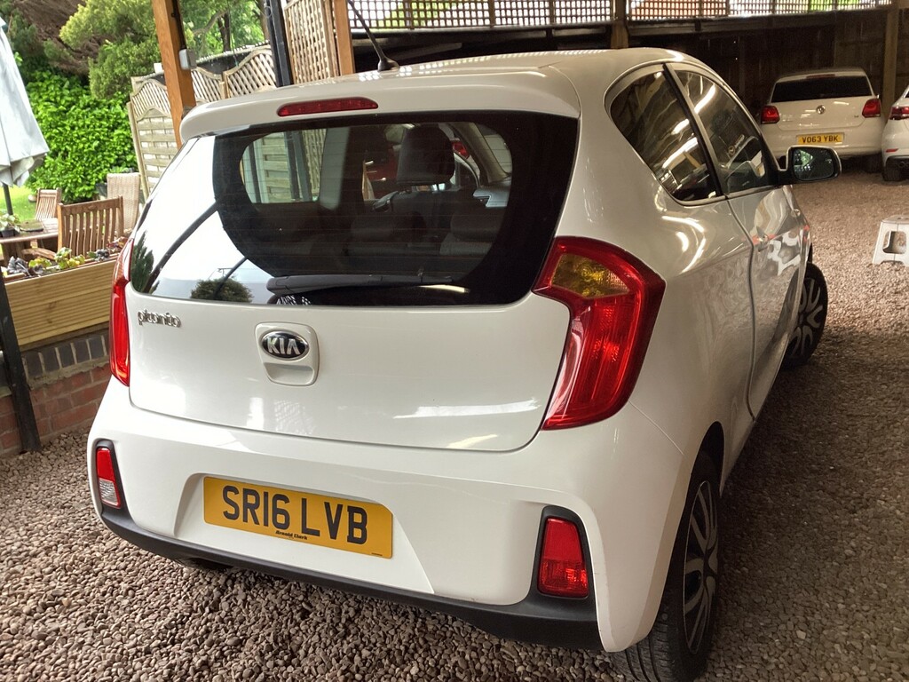 Kia Picanto 1.0 1 White #4