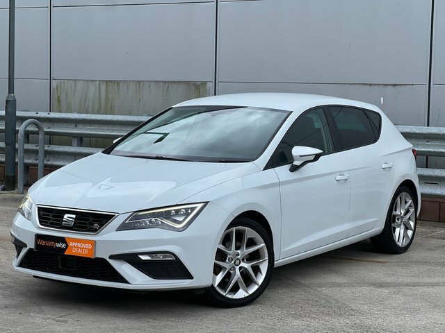 Seat Leon 2018 1.4 Tsi Fr Technology Hatchback Ma White #3