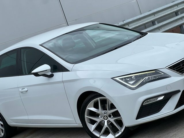 Seat Leon 2018 1.4 Tsi Fr Technology Hatchback Ma White #4