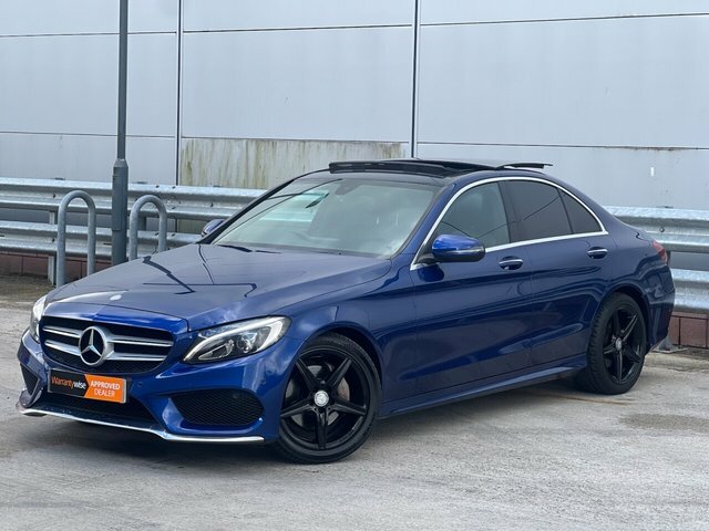 Mercedes-Benz C Class 2017 2.1 C220d Amg Line Premium Saloon Diese Blue #4
