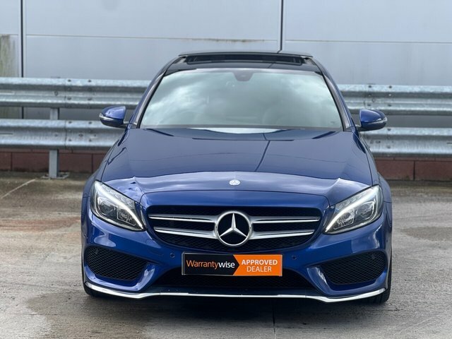 Mercedes-Benz C Class 2017 2.1 C220d Amg Line Premium Saloon Diese Blue #2