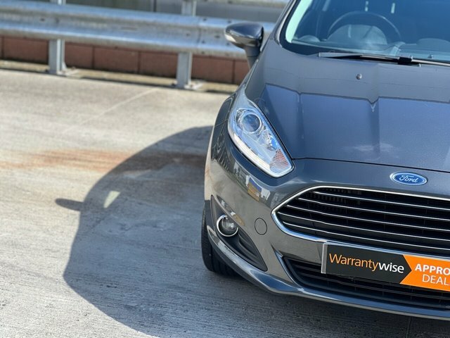 Ford Fiesta 2016 1.0T Ecoboost Zetec Hatchback Powe NJ16UYP Grey #5