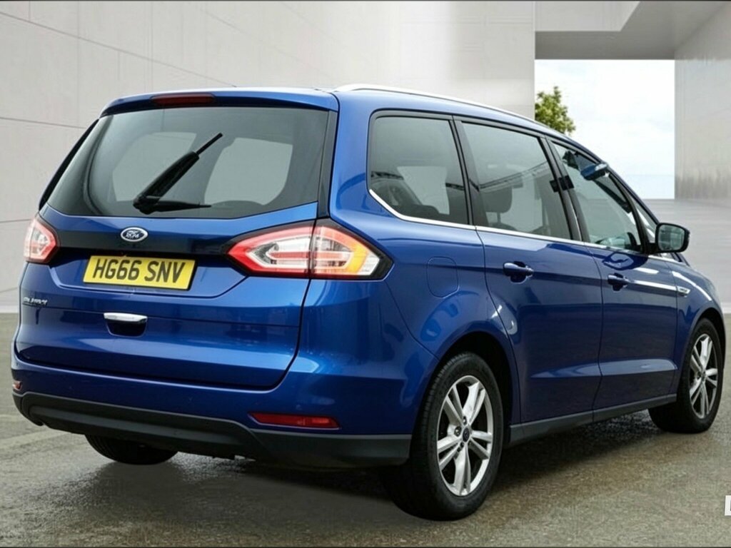 Ford Galaxy 2.0 Tdci Titanium Powershift Euro 6 Ss HG66SNV Blue #4
