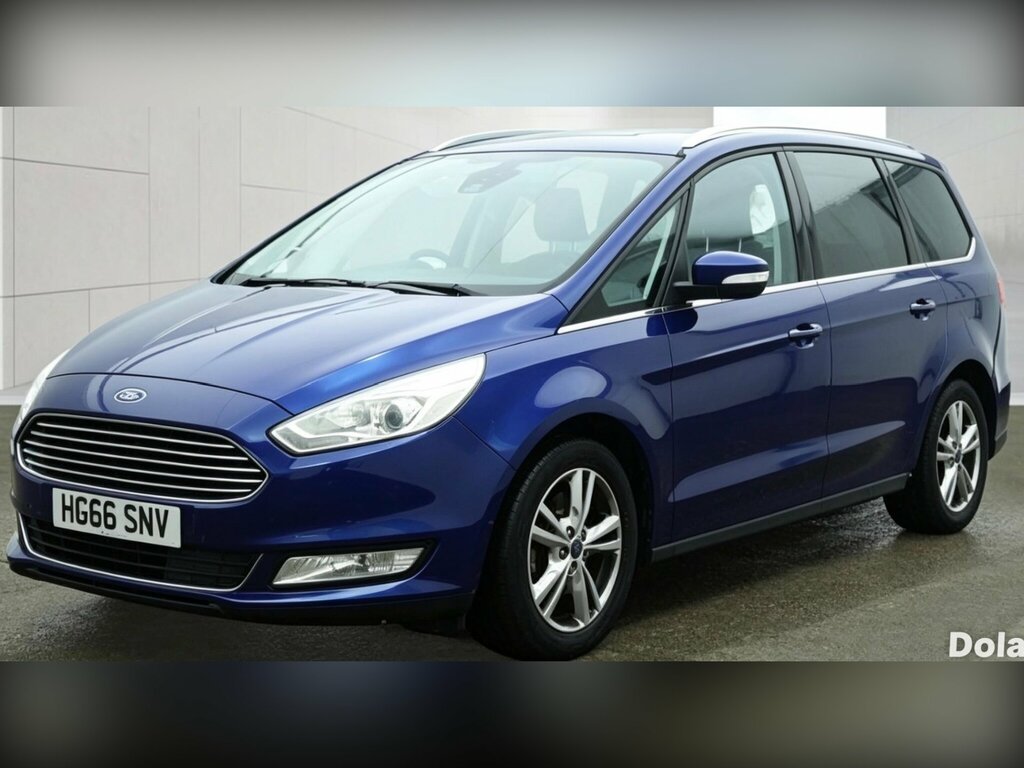 Ford Galaxy 2.0 Tdci Titanium Powershift Euro 6 Ss HG66SNV Blue #2