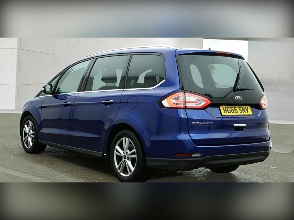 Ford Galaxy 2.0 Tdci Titanium Powershift Euro 6 Ss HG66SNV Blue #3