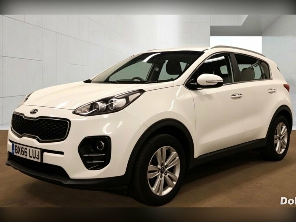 Kia Sportage 1.6 Gdi 2 Euro 6 Ss BK66LUJ White #2