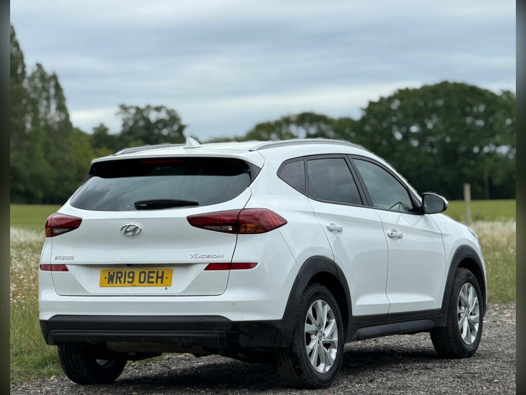 Hyundai Tucson 1.6 Gdi Se Nav Euro 6 Ss WR19OEH White #5